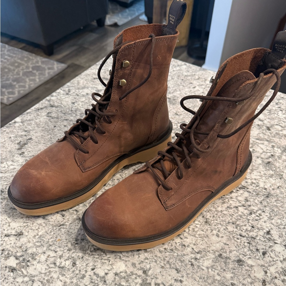 Sorel Brown Leather Men's Boots